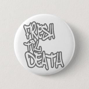 HIPHOP 6 CM ROUND BADGE