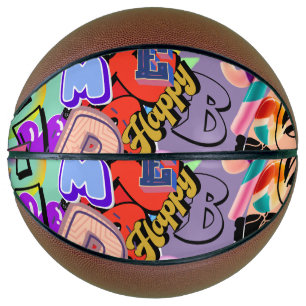 Hiphop basket ball basketball