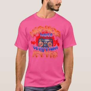 Hiphop Beatbox Rap Graffiti For Rappers Men T-Shirt