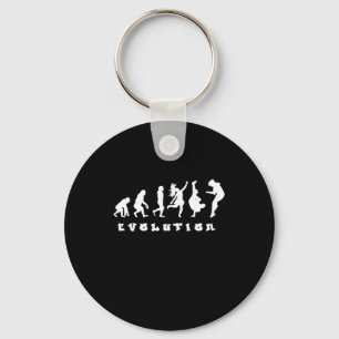 Hiphop Evolution Hip Hop Hipster Key Ring