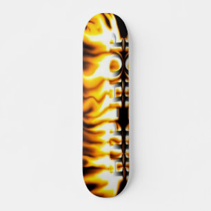 HipHop with Flames Skateboard