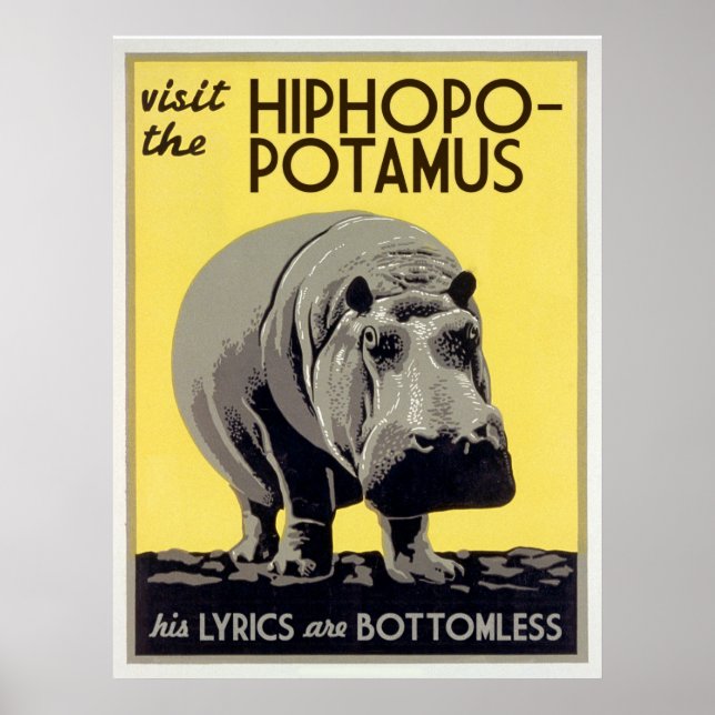 hiphopopotamus hiphopapotamus rhymenocerous poster (Front)