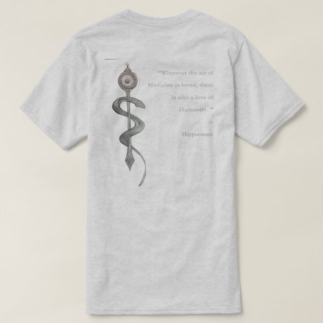hippacrates T-Shirt (Design Back)