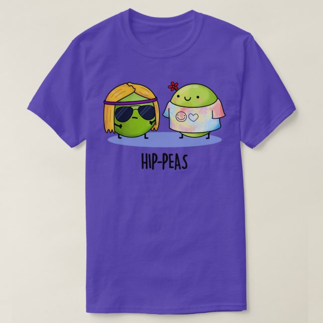 Hippeas Food Pun  T-Shirt (Design Front)