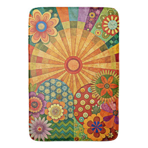 Hippie Art Bath Mat