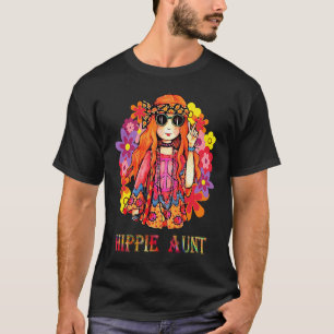 Hippie Aunt Stay Trippy 70s Style Psychedelic Vint T-Shirt