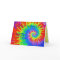 Hippie Birthday 70th Groovy Tie-Dye Card