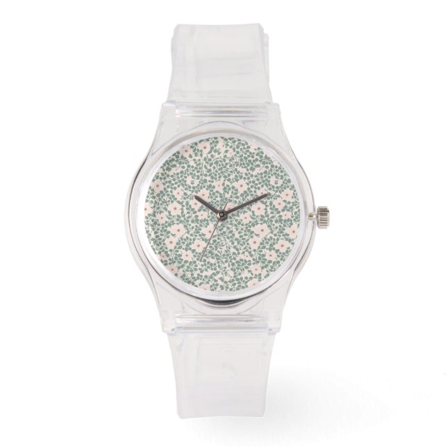 Hippie Boho Floral  Watch (Front)