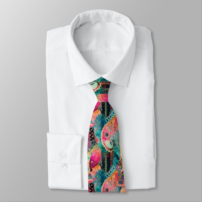 Hippie Boho Neck Tie (Tied)