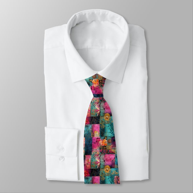 Hippie Boho Neck Tie (Tied)