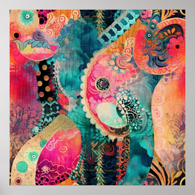 Hippie Boho Poster (Front)