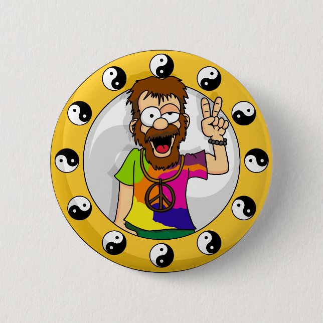 Hippie Button (Front)