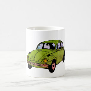 Hippie Car Drawing Mug