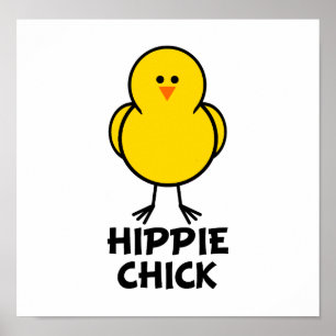 Hippie Chick Poster