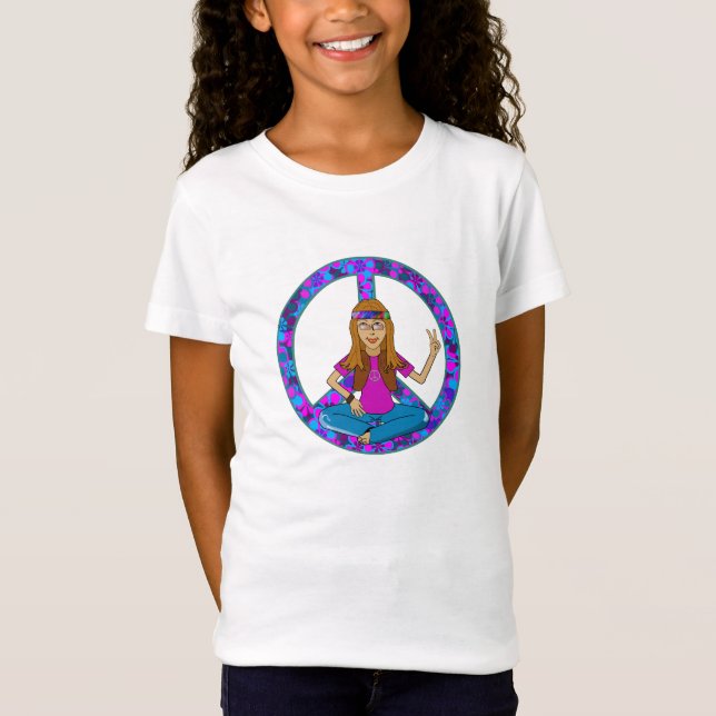 Hippie Chick T-Shirt (Front)