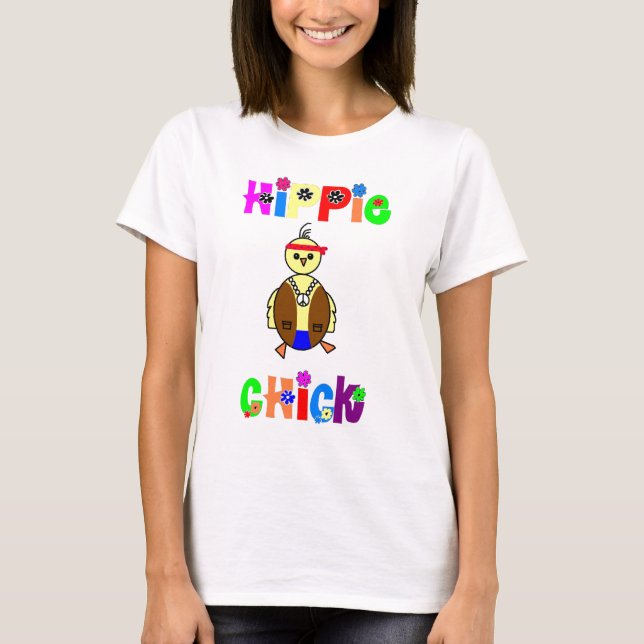 Hippie Chick T-Shirt (Front)