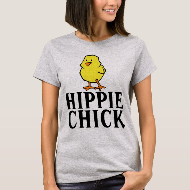 HIPPIE CHICK T-SHIRTS (Front)