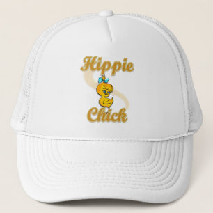 Hippie Chick Trucker Hat