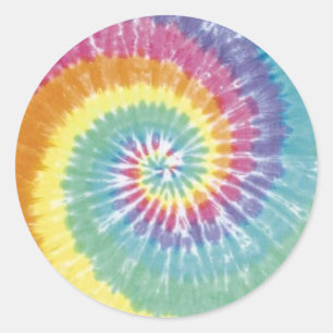 Hippie Classic Round Sticker