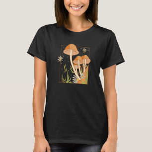 Hippie Clothes For Women Men 70's Mushroom Garden T-Shirt