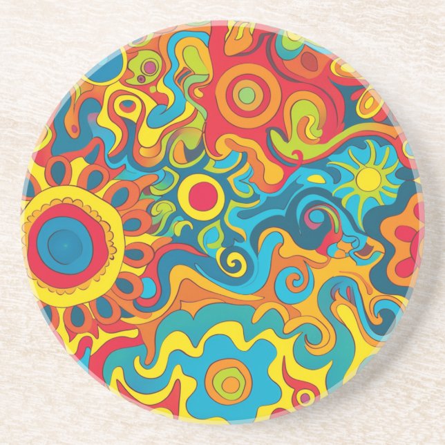 Hippie Coaster (Front)