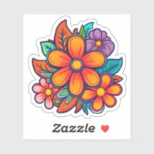 Hippie Colourful Cute Flowers Power Floral