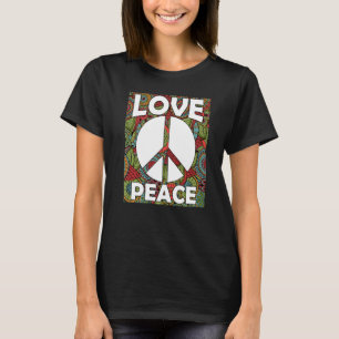 Hippie Costume 60s 70s Peace Vintage  Retro Nostal T-Shirt