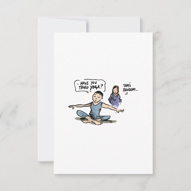 'Hippie-cratic' Funny Cancer Card (Front)