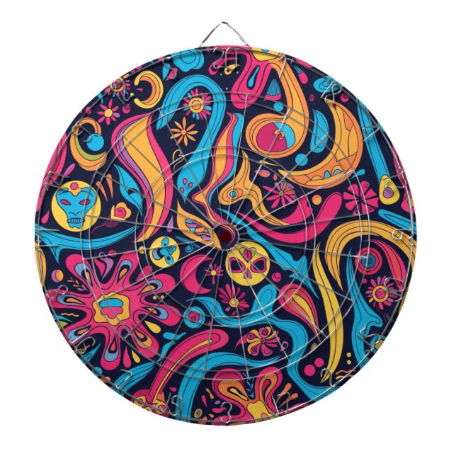 Hippie Dartboard (Front)