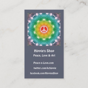 Hippie Dream Custom Business Cards