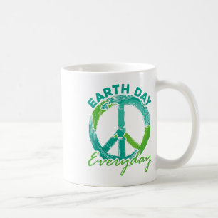 Hippie Earth Day Coffee Mug