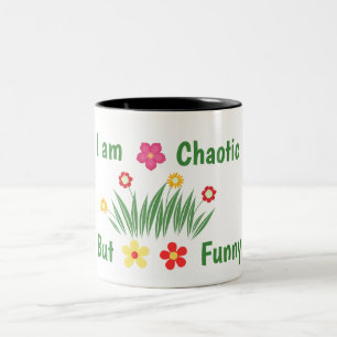 Hippie Flower Coffee Mug Personalised
