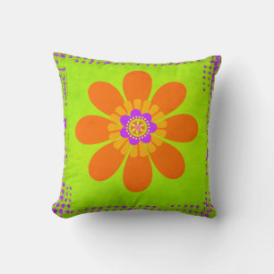 Hippie Flower Cushion