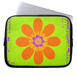 Hippie Flower Laptop Sleeve