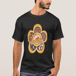 Hippie Flower Peace Love Happy Soul 12 T-Shirt
