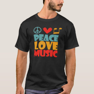 Hippie Flower Peace Love Happy Soul 1 T-Shirt
