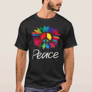 Hippie Flower Peace Love Happy Soul 1 T-Shirt