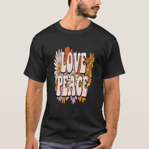Hippie Flower Peace Love Happy Soul 1 T-Shirt