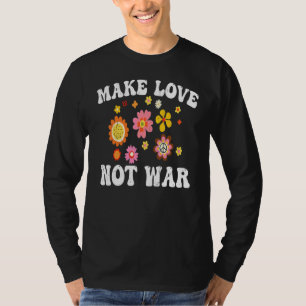 Hippie Flower Peace Love Happy Soul 4 T-Shirt