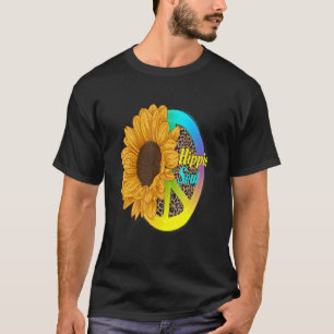 Hippie Flower Peace Love Happy Soul T-Shirt