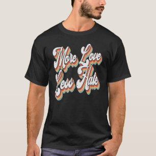 Hippie Flower Peace Love Happy Soul T-Shirt
