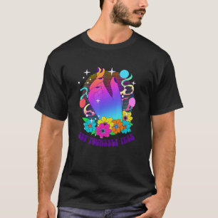 Hippie Flower Peace Soul Love Happy T-Shirt