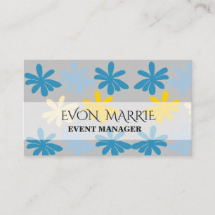 Hippie Flowers Business Card