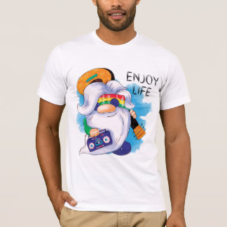 Hippie Gnome: Enjoy Life  T-Shirt