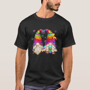 Hippie Gnomes For Summer Vacation Women With Hippi T-Shirt