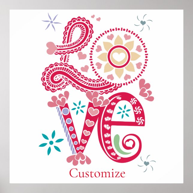 Hippie Groovy Love Sign Thunder_Cove (Front)