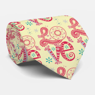 Hippie Groovy Love Sign Thunder_Cove Tie