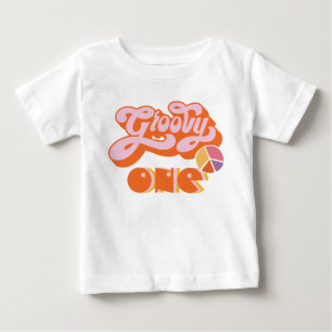 Hippie Groovy One Baby T-Shirt