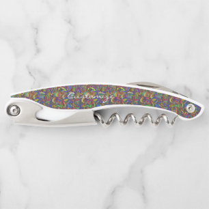 Hippie Groovy Psychedelic Design Thunder_Cove Corkscrew