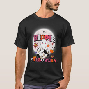 Hippie Halloween 70u2019s Vibes 5 T-Shirt